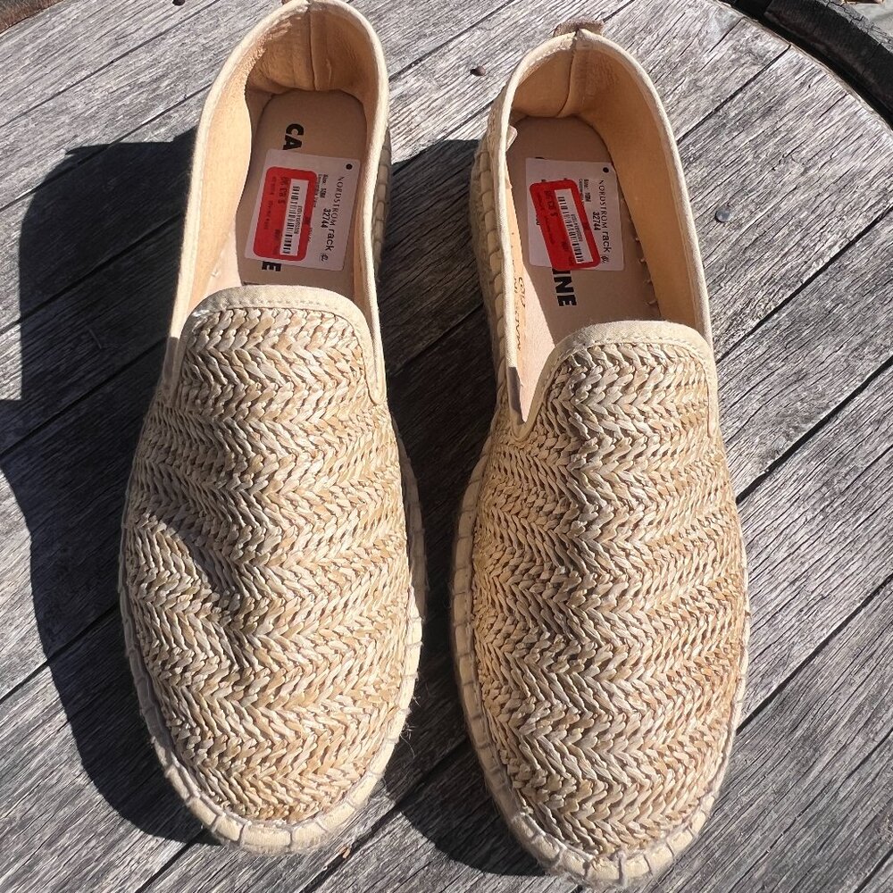 NWT La Canadienne Clay Rattan Platform Loafer - Size 8.5 - Picture 11 of 16